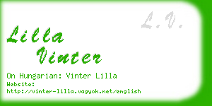 lilla vinter business card